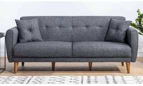Aria Dark Grey kinyitható kanapé
