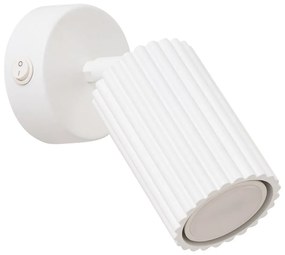 Fehér spotlámpa 8x16 cm Gleam – Sollux