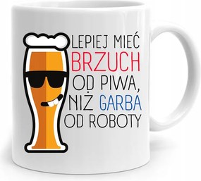 Bögre Ajándék Vicces Jobb, Ha A Hasad fényképes nyomtatással