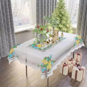 Abrosz jacquard csengő 130x180cm festett szín