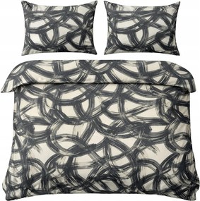 Ágyneműhuzat Garnitúra 160x200 2x Párnahuzat 70x80 Szatén Pamut Különböző Minták