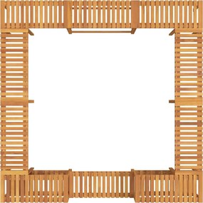 Jakuzzi Környezet Barna 250 x 250 cm Tömör Akácfa