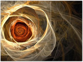 Poszterek 135x100 Fraktál rózsa