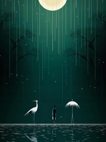 Poszter 15x20cm Éjszakai álmok