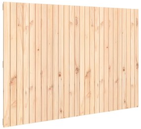 tömör fenyőfa fali fejtámla 166 x 3 x 110 cm