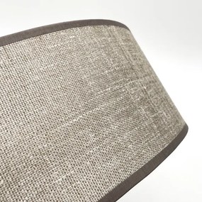 SIRJA mennyezeti lámpatest 1xE27/15W/230V, Ø 35 cm, barna