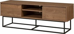 Rodez Walnut and Black I TV-asztal, M