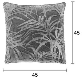 Miami rózsaszín díszpárna, 45 x 45 cm - Zuiver