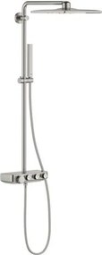 Grohe Euphoria SmartControl zuhanyrendszer termosztatikus csapteleppel supersteel 26508dc0 G26508DC0