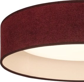 BRILAGI - LED mennyezeti lámpa VELVET SIMPLE LED/24W/230V 3000K Ø 45 cm bordó
