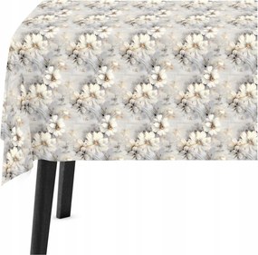 Abrosz asztalra 140x180 Dekoratív asztalterítő Velúr Szürke 10770