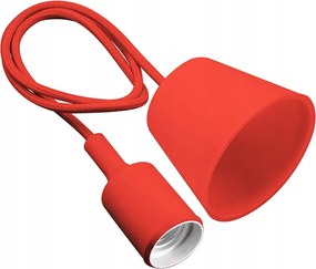 Függő mennyezeti lámpa E27 Minio piros 100cm Gtv