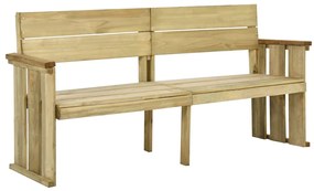 vidaXL impregnált fenyőfa kerti pad 172 cm