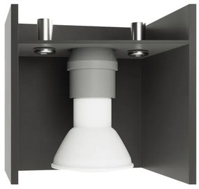 Fali lámpa LORETO 1xG9/40W/230V fekete