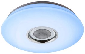 Globo Nicole 41329-18 távirányítós, hangszórós mennyezetlámpa, 18W+6W LED, 3000-4500-6000K+RGB, 80-1120 lm