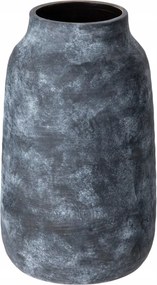 Kerámia Virágváza Rusztikus Dekoratív Sötétkék 16,5 x 28 cm