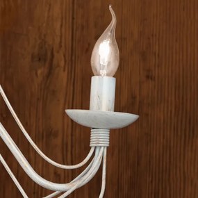 Orion WA 2-809/2 - Fali lámpa VELA 2xE14/40W/230V fehér/arany/patinás