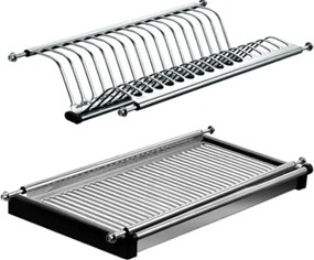 Edényszárító felső szekrénybe, rozsdamentes acél, KAPIO TYP 1