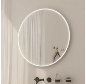 NIMCO ZP 26000R - LED Fürdőszobai tükör háttérvilágítással 6500K átm. 60 cm IP44