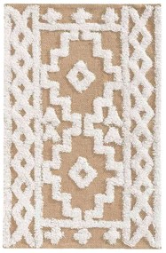 Bézs jutakeverék szőnyeg 60x90 cm Medine – douceur d'intérieur