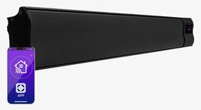 Blumfeldt Cosmic Beam Smart 24, infravörös hősugárzó, 2400 W, vezérlés applikáción keresztül, fekete