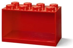 Polc, LEGO Brick 2x4, piros (L41151730)
