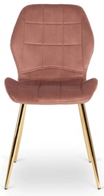 Étkezőgarnitúra 4 db. Rózsaszín Irys székkel. Asztal: TINGA 100 cm