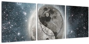 Kép - Kozmikus egyensúly (órával) (90x30 cm)