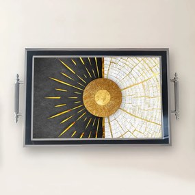 Üveg tálca, 38×24 cm – TPG9834
