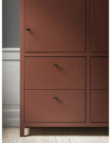 Sárgaréz színű fali fém akasztó szett 2 db-os Rof – Blomus