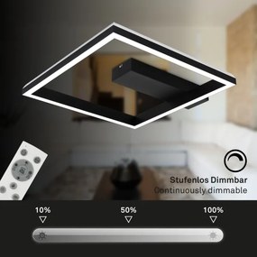 Brilo - LED RGBW állítható mennyezeti lámpa FRAME LED/18W/230V 2700-6500K+ DO