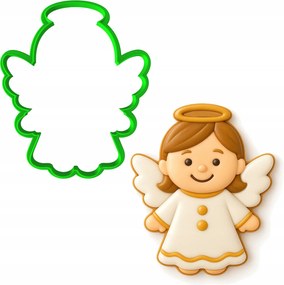 Húsvéti Mézeskalács Forma Húsvéti Mézeskalács angyal 10cm