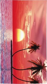 Gyorsan száradó XXL strand fürdőlepedő SERENA színes 150 x 210 cm, 100% mikroszál