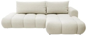 Sarokkanapé Ombre (J) (krém + fekete). 1099486