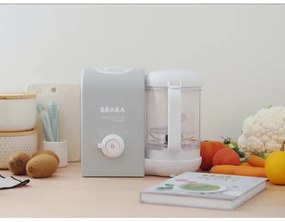 Beaba - 2 az 1-ben BABYCOOK EXPRESS gőzölő, szürke