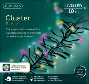 1128 LED-es kültéri/beltéri lámpa Soft Multicolor programozóval 10m