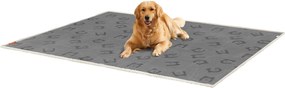 Vízálló kutyafedő nagy kutyáknak, mosógépben mosható, szürke