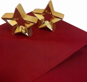 Elegáns bordó abrosz sima 85x85 tökéletes az ünnepi asztalra