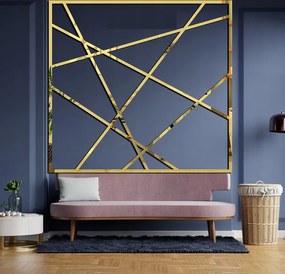 Díszlécek Fényes Szalag Arany 2cm/5 méter öntapadós rozsdamentes acél