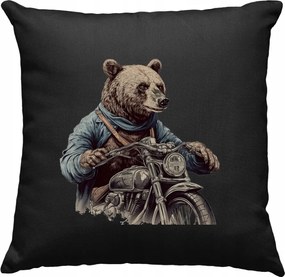 Moto Maci Motoros párna Biker 3 Fekete