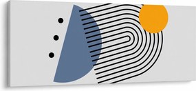 Kép - Minimalista absztrakció N⁰2 (120x50 cm)