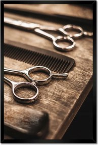 Poszterek keretben 40x60 Fodrászati kiegészítők