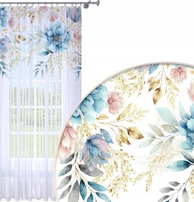 Függöny Kész 140x230 Fátyol Festett Béka Mintás 149