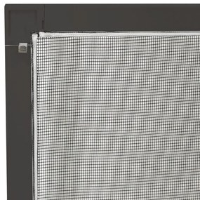 antracitszürke ablakszúnyogháló 80x100 cm