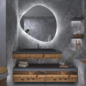 Atipikus tükör LED világítással G5