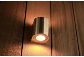 Nordlux - LED kültéri fali lámpa CANTO 2xLED/6W/230V IP44 sárgaréz