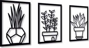 Áttört Kép Nagy 120 cm Fali Dekoráció Nappali Képek Virágok Dekoráció