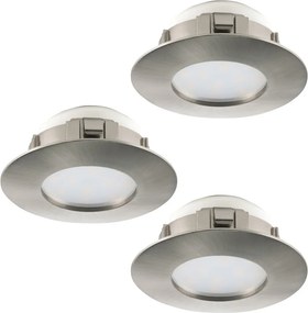 EGLO 95823 PINEDA Fürdőszobai Beépíthető Lámpa Nikkel LED IP20