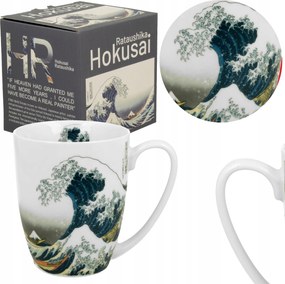 Bögre 350ml The Great Wave Hokusai elegáns Porcelán Tea És Kávé