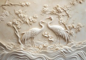 Fotótapéta - 3D kínai minta (147x102 cm)